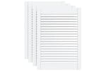 vidaXL 151165 Louvred Doors 4 Pcs Solid Pine Wood White 69x49.4cm vidaXL 151165 Louvred Doors 4 Pcs Solid Pine Wood White 69x49.4cm