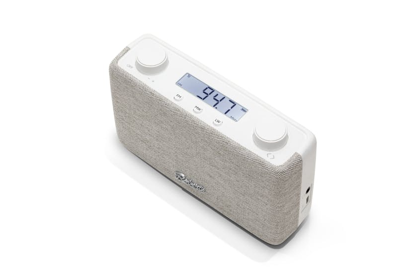 Roberts Digital Portable FM Radio | White Roberts Digital Portable FM Radio | White