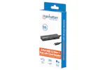 Manhattan 3 Port USB-C Hub with Card Reader Manhattan 3 Port USB-C Hub with Card Reader