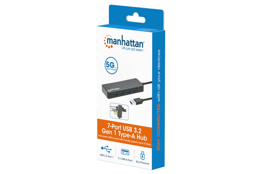 Manhattan 7-Port USB 3.0 Type-A Hub