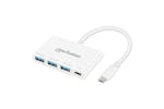 Manhattan 3-Port USB 3.0 Type-C Hub with Power Delivery