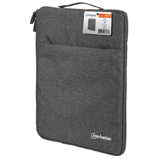 Manhattan Seattle Notebook 15.6" Sleeve Laptop Bag | Grey Manhattan Seattle Notebook 15.6" Sleeve Laptop Bag | Grey