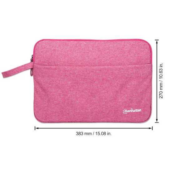 Manhattan Seattle Notebook 14.5" Sleeve Laptop Bag | Pink Manhattan Seattle Notebook 14.5" Sleeve Laptop Bag | Pink