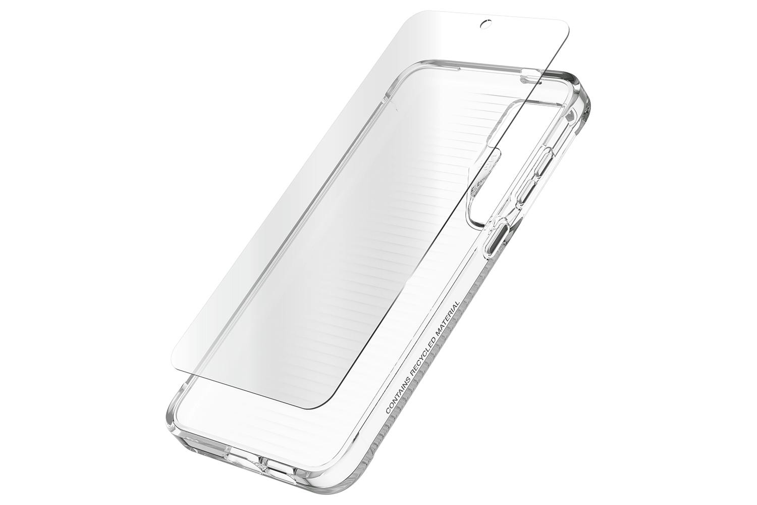 Zagg Luxx For Glass 360 Samsung Galaxy S24 + Case Bundle | Clear