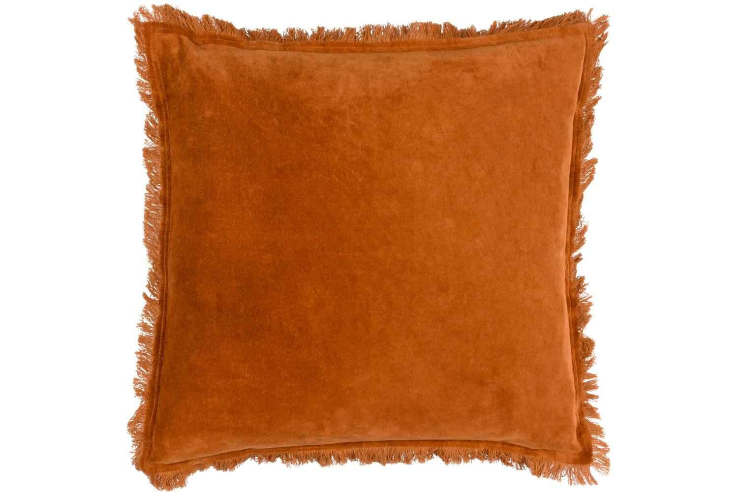 Jaye Polyester Cushion | Rust | 45 x 45 cm