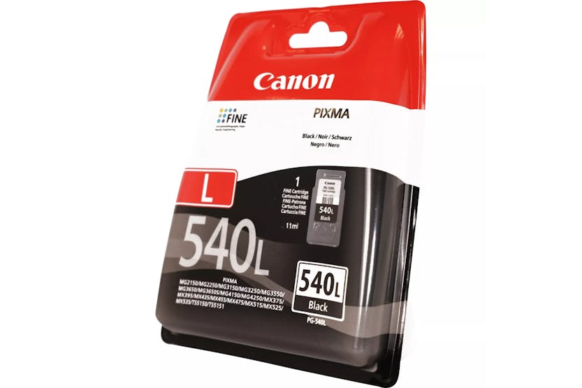 Canon PG-540L High Yield Ink Cartridge | Black Canon PG-540L High Yield Ink Cartridge | Black
