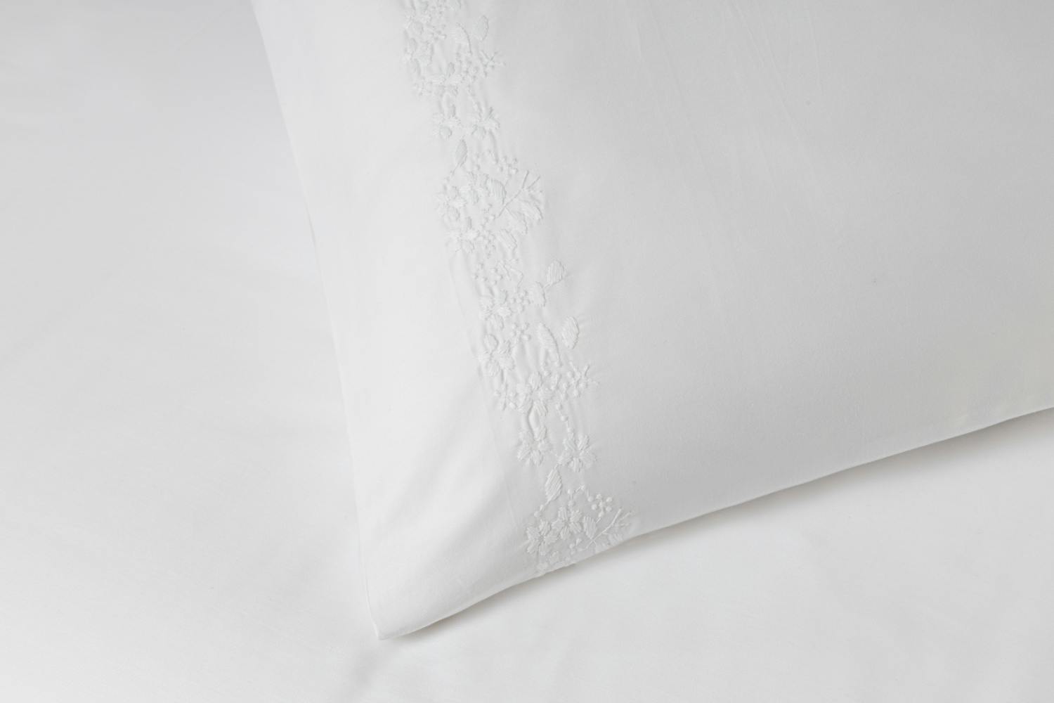 Puff Oxford Pillowcase Pair | White