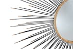 Starburst Round Wall Mirror | Black/Gold | 80 cm Starburst Round Wall Mirror | Black/Gold | 80 cm