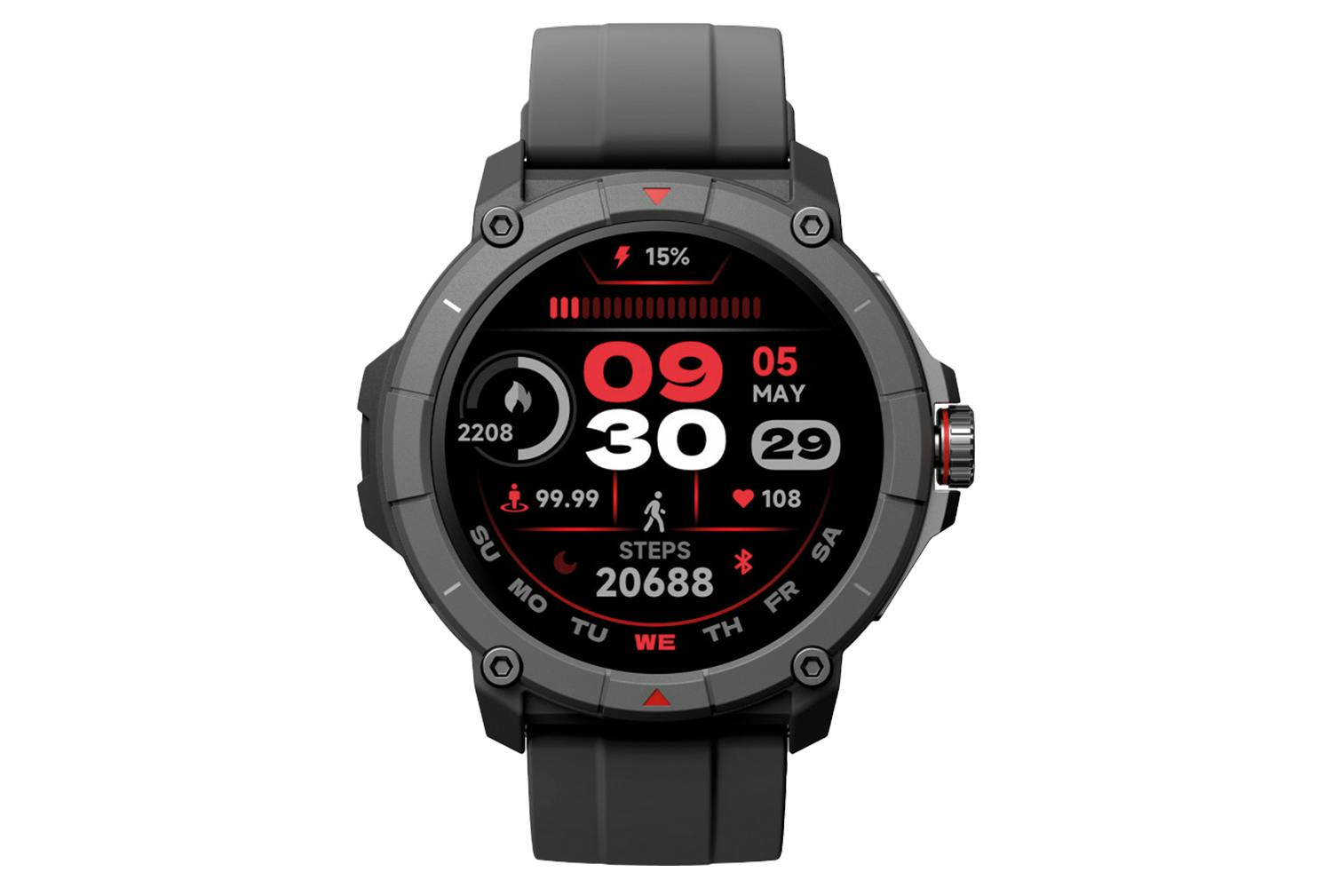 Ksix Compass Smartwatch | 45mm | Black