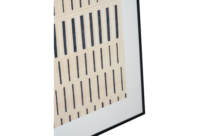 Black Pattern Framed Canvas Printing | Beige/Black | 80 x 60 cm Black Pattern Framed Canvas Printing | Beige/Black | 80 x 60 cm
