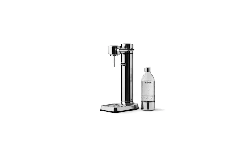 Aarke Carbonator 3 Sparkling Water Maker & CO2 Cylinder | Steel Aarke Carbonator 3 Sparkling Water Maker & CO2 Cylinder | Steel