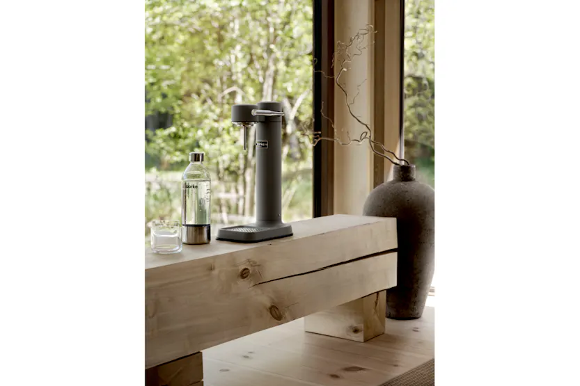 Aarke Carbonator 3 Sparkling Water Maker & CO2 Cylinder | Matte Grey Aarke Carbonator 3 Sparkling Water Maker & CO2 Cylinder | Matte Grey