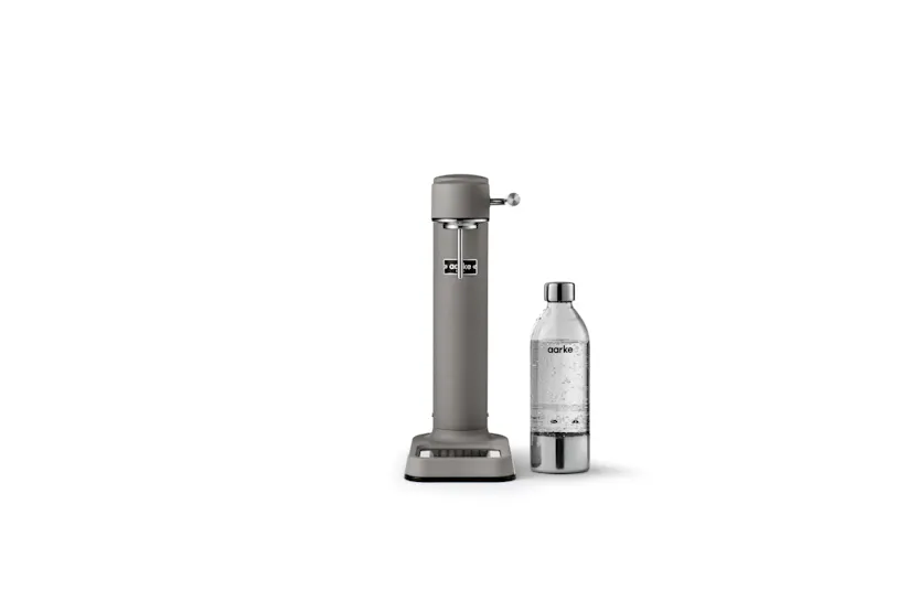 Aarke Carbonator 3 Sparkling Water Maker & CO2 Cylinder | Matte Grey Aarke Carbonator 3 Sparkling Water Maker & CO2 Cylinder | Matte Grey
