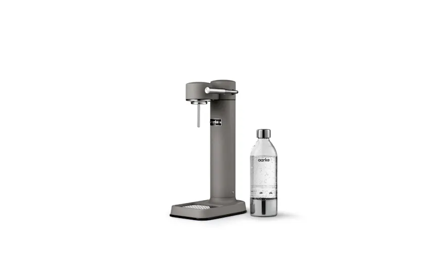 Aarke Carbonator 3 Sparkling Water Maker & CO2 Cylinder | Matte Grey Aarke Carbonator 3 Sparkling Water Maker & CO2 Cylinder | Matte Grey