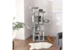 Feandrea Multilayer Large Cat Tree | Light Gray Feandrea Multilayer Large Cat Tree | Light Gray