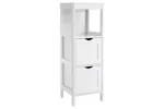 Vasagle BBC42WT Bathroom Shelf with 2 Drawers Vasagle BBC42WT Bathroom Shelf with 2 Drawers