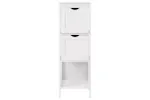 Vasagle BBC42WT Bathroom Shelf with 2 Drawers Vasagle BBC42WT Bathroom Shelf with 2 Drawers