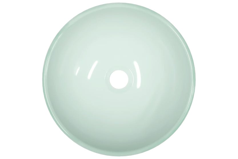 vidaXL 345252 Basin Tempered Glass 35x12cm White vidaXL 345252 Basin Tempered Glass 35x12cm White