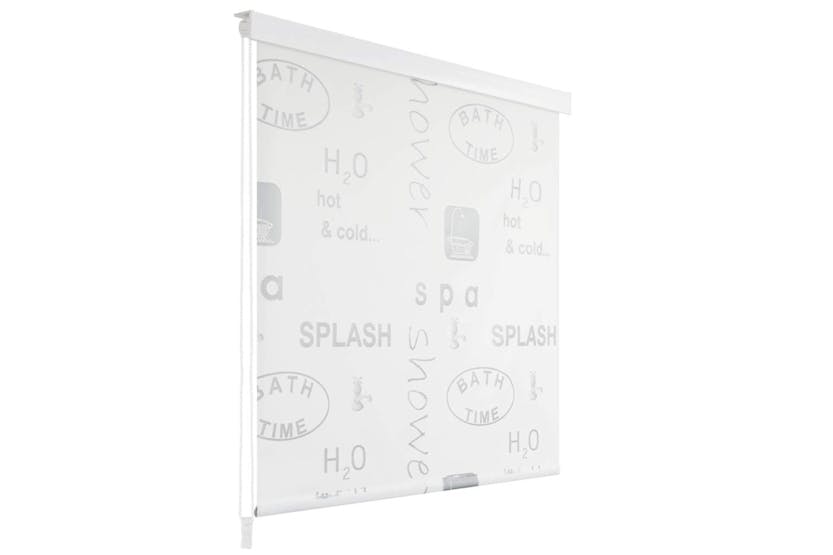Vidaxl Shower Roller Blind 80x240 Cm Splash Vidaxl Shower Roller Blind 80x240 Cm Splash