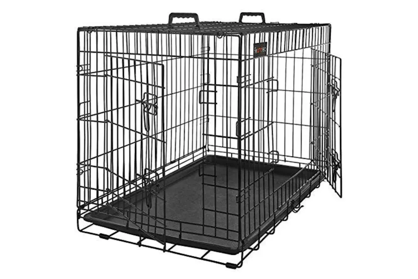 Feandrea PPD42BK XL with 2 Doors Dog Cage Feandrea PPD42BK XL with 2 Doors Dog Cage