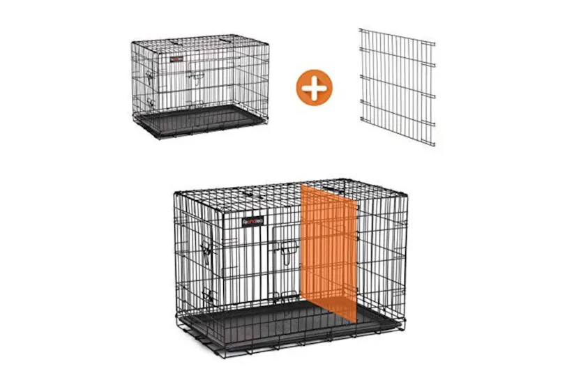 Feandrea PPD42BK XL with 2 Doors Dog Cage Feandrea PPD42BK XL with 2 Doors Dog Cage