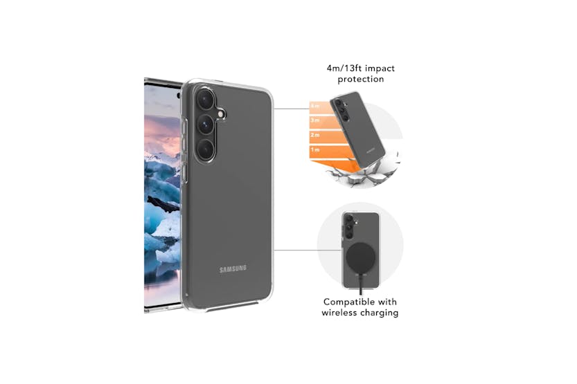 Dbramante1928 Iceland Ultra D30 Samsung Galaxy S24 Case | Clear Dbramante1928 Iceland Ultra D30 Samsung Galaxy S24 Case | Clear