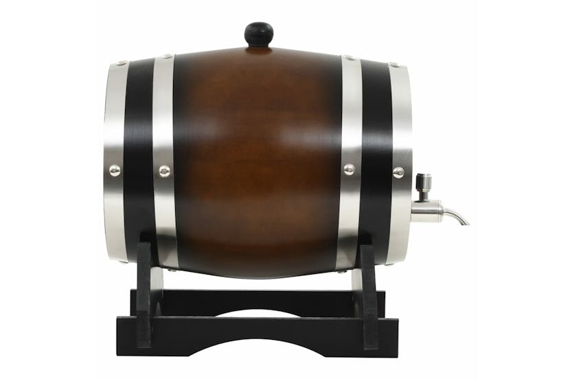 vidaXL 50684 12L Wine Barrel with Tap Solid Pinewood vidaXL 50684 12L Wine Barrel with Tap Solid Pinewood