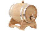 vidaXL 50681 12L Wine Barrel with Tap Solid Pinewood vidaXL 50681 12L Wine Barrel with Tap Solid Pinewood