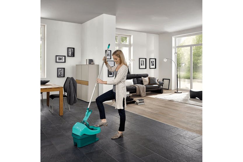 Leifheit Floor Mop Set Profi Xl Green With Cart 55096 Leifheit Floor Mop Set Profi Xl Green With Cart 55096
