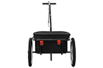 vidaXL Bike Trailer/hand Wagon 155x60x83cm Steel Black vidaXL Bike Trailer/hand Wagon 155x60x83cm Steel Black