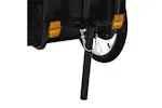 vidaXL Bike Trailer/hand Wagon 155x60x83cm Steel Black vidaXL Bike Trailer/hand Wagon 155x60x83cm Steel Black