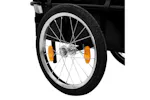 vidaXL Bike Trailer/hand Wagon 155x60x83cm Steel Black vidaXL Bike Trailer/hand Wagon 155x60x83cm Steel Black
