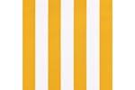vidaXL Bistro Awning 400x120cm Orange And White vidaXL Bistro Awning 400x120cm Orange And White