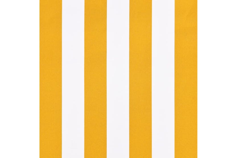 vidaXL Bistro Awning 400x120cm Orange And White vidaXL Bistro Awning 400x120cm Orange And White