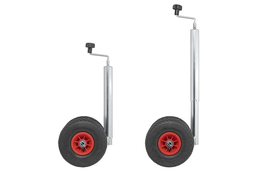 Proplus Double Jockey Wheel Plastic Rim With Air-filled Tyre 26x8.5cm 341508 Proplus Double Jockey Wheel Plastic Rim With Air-filled Tyre 26x8.5cm 341508