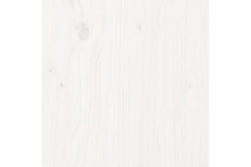 vidaXL Shoe Cabinet White 30x34x105cm Solid Wood Pine vidaXL Shoe Cabinet White 30x34x105cm Solid Wood Pine