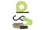 Proplus Tie Down Strap With Ratchet + 2 Hooks Set Of 4 5 M 320205 Proplus Tie Down Strap With Ratchet + 2 Hooks Set Of 4 5 M 320205