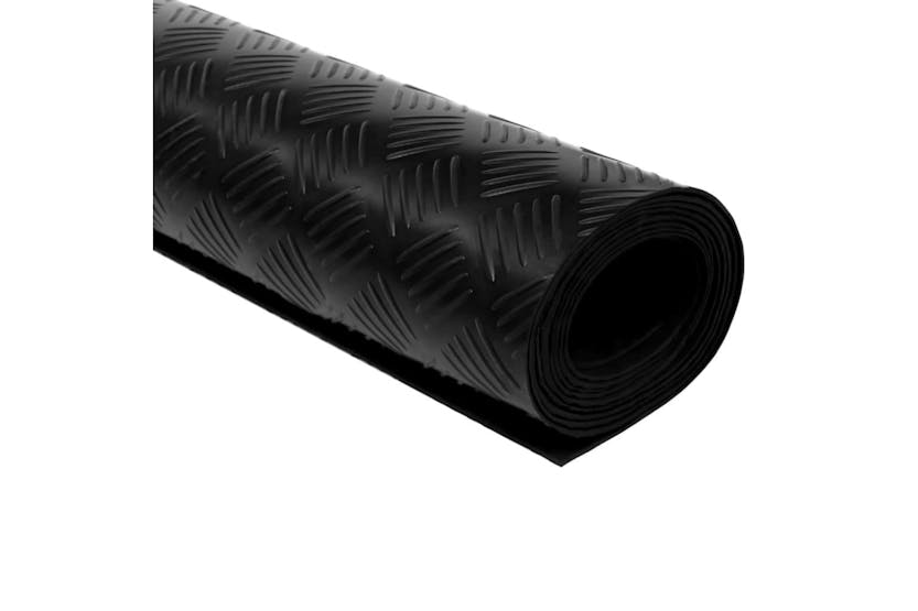 vidaXL 143948 Floor Mat Anti-slip Rubber 1.5x4 M 3mm Check vidaXL 143948 Floor Mat Anti-slip Rubber 1.5x4 M 3mm Check