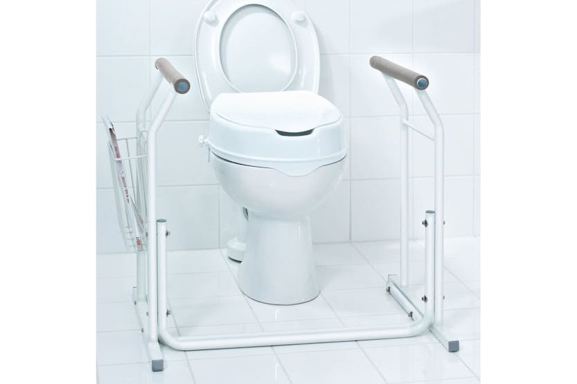 Ridder Mobile Toilet Grab Rail White 150 Kg A0110101 Ridder Mobile Toilet Grab Rail White 150 Kg A0110101