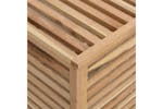 vidaXL Laundry Basket 45x45x65cm Solid Wood Walnut vidaXL Laundry Basket 45x45x65cm Solid Wood Walnut