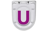 vidaXL Soft-close Toilet Seat With Quick-release Design White Square vidaXL Soft-close Toilet Seat With Quick-release Design White Square