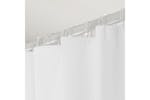 Sealskin Shower Curtain Granada 180 Cm White 217001310 Sealskin Shower Curtain Granada 180 Cm White 217001310