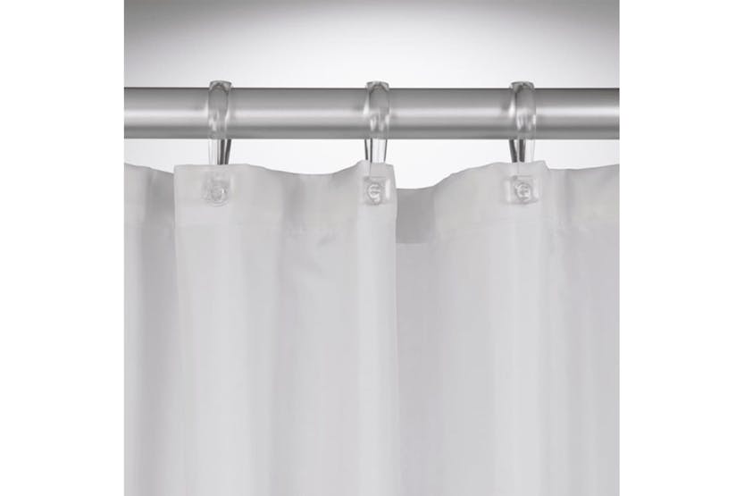 Sealskin Shower Curtain Madeira 240 Cm White 238501510 Sealskin Shower Curtain Madeira 240 Cm White 238501510