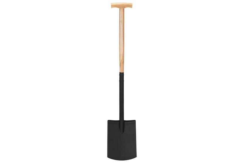 vidaXL Garden Digging Spade T Grip Steel And Hardwood vidaXL Garden Digging Spade T Grip Steel And Hardwood