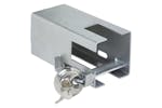Proplus Coupling Hitch Lock With Lock 110 X 110 Mm 341325s Proplus Coupling Hitch Lock With Lock 110 X 110 Mm 341325s