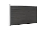 vidaXL Garden Fence Wpc 175x105cm Grey vidaXL Garden Fence Wpc 175x105cm Grey