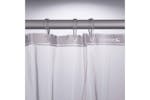 Sealskin Shower Curtain Clear 180 Cm Transparent 210041300 Sealskin Shower Curtain Clear 180 Cm Transparent 210041300