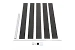 vidaXL Garden Fence Wpc 175x105cm Grey vidaXL Garden Fence Wpc 175x105cm Grey