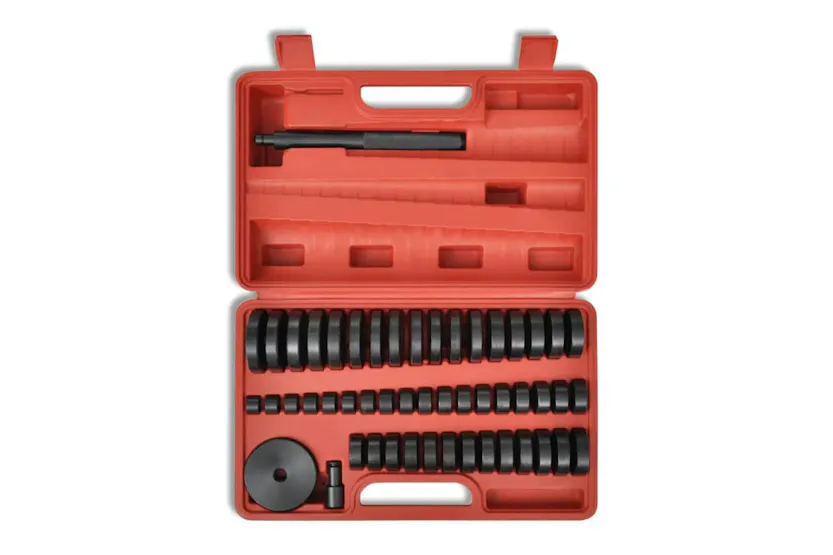 vidaXL 210180 Custom Built Bush / Bearing / Seal Driver Master Set Discs 51 Pcs vidaXL 210180 Custom Built Bush / Bearing / Seal Driver Master Set Discs 51 Pcs