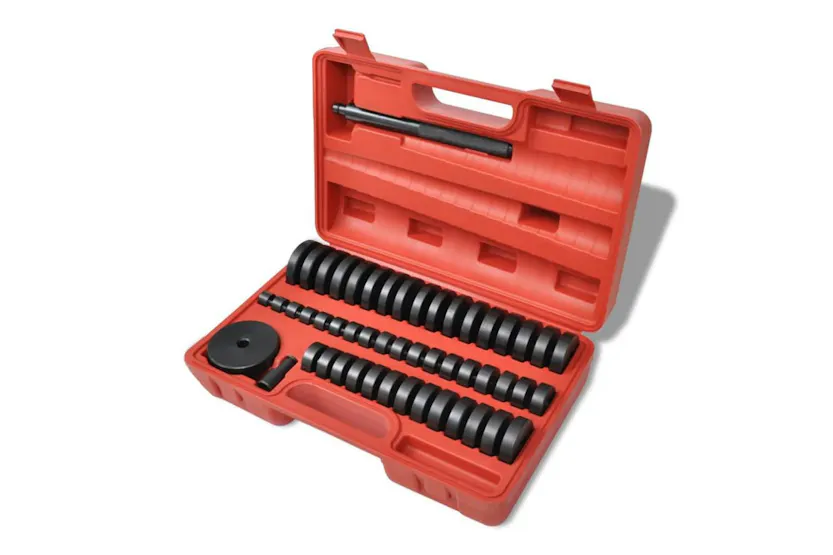 vidaXL 210180 Custom Built Bush / Bearing / Seal Driver Master Set Discs 51 Pcs vidaXL 210180 Custom Built Bush / Bearing / Seal Driver Master Set Discs 51 Pcs